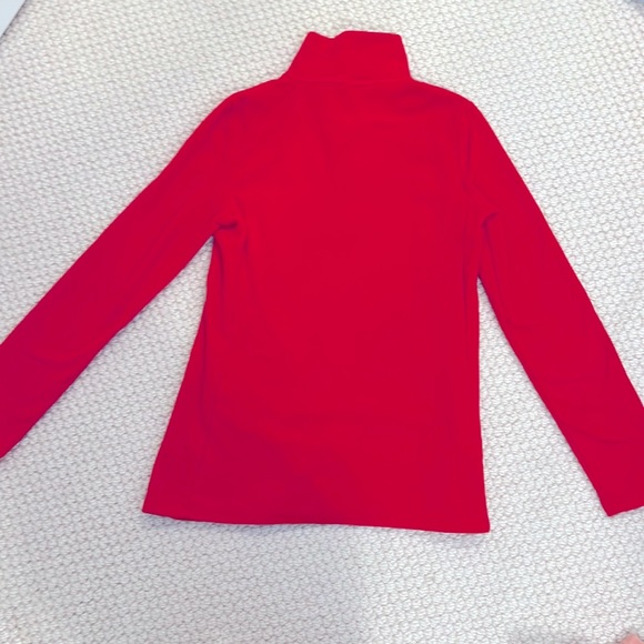 GAP - Red Fleece Half Zip - Picture 2 of 5